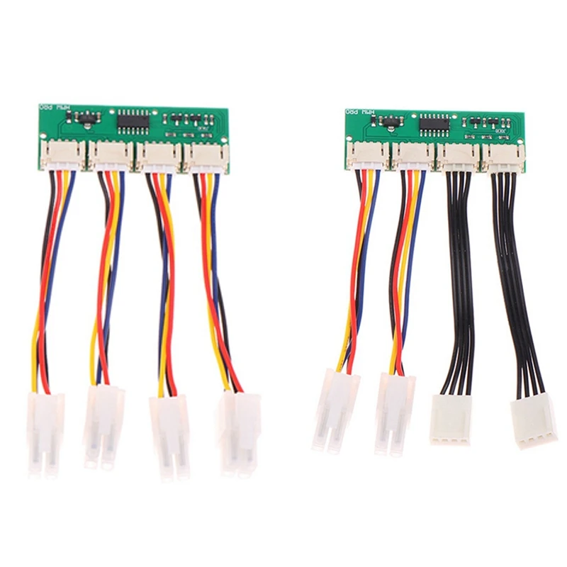 Hot Fan Spoofer 12V 4-In-1 Square 4Pin Fan Simulator For Bitmain Antminer Fan Speed Simulator Module