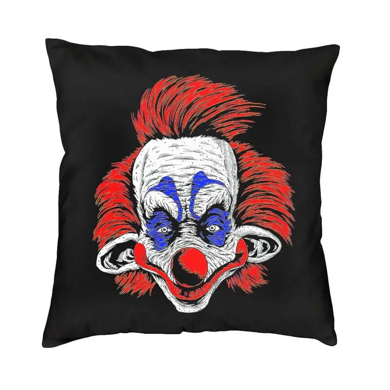 Killer Klowns From Outer Space Pillow Covers Decor Home Nordic Horror Movie Chair Cushion Square Pillowcase