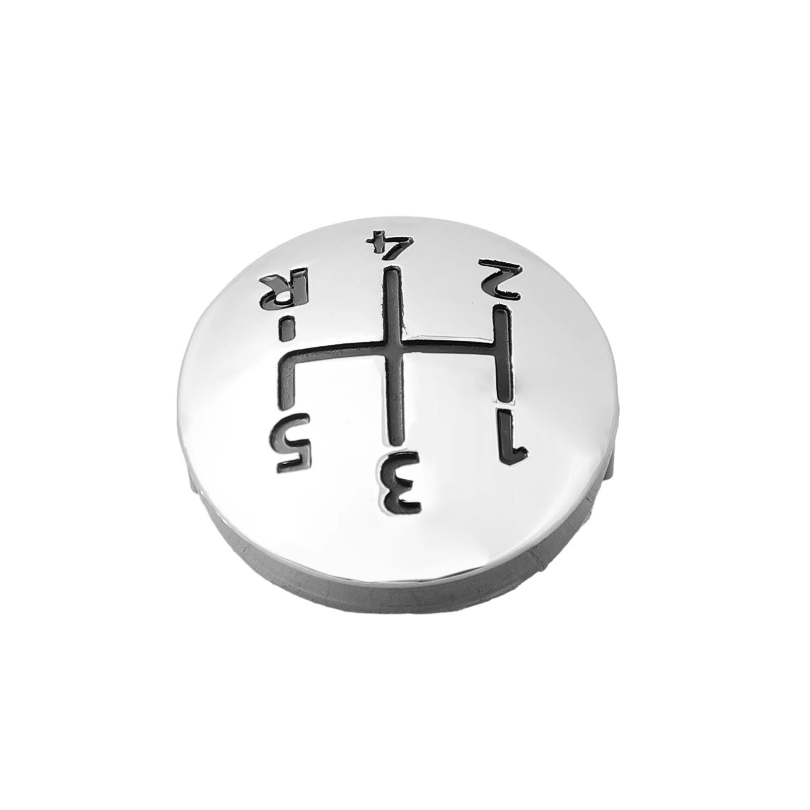 For Renault Clio Megane Gear Shift Knob Cap Cover Replacement Auto Car Chrome Quality Practical For Renault Clio