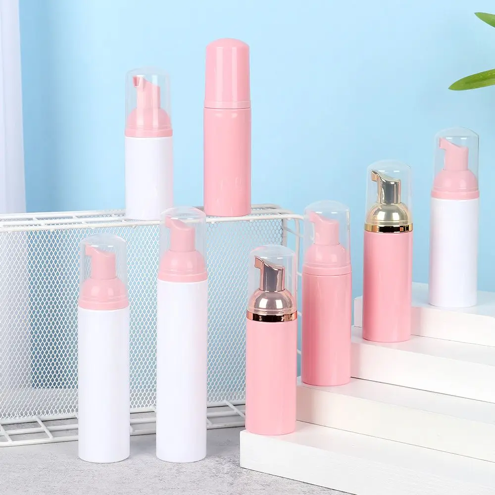 30/50/80/100ml Plastic Foaming Bottle Soap Mousses Liquid Dispenser empty Shampoo Lotion Bottling Foam Refillable Bottles