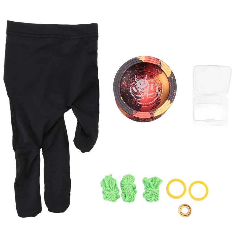 BEBOO YOYO A1 Demon Lava Yoyo For Kids,Bearing Yoyo For Beginners Aluminum Alloy Yoyo Toy