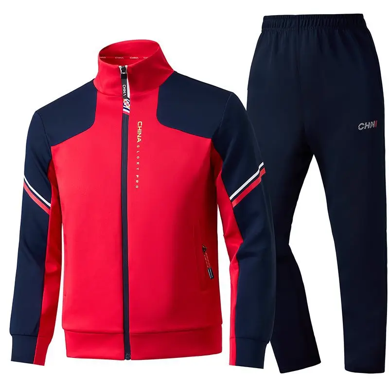 spring-new-sport-suit-for-men-and-women-athletes-entrance-uniform-student-group-school-uniform-martial-arts-taekwondo
