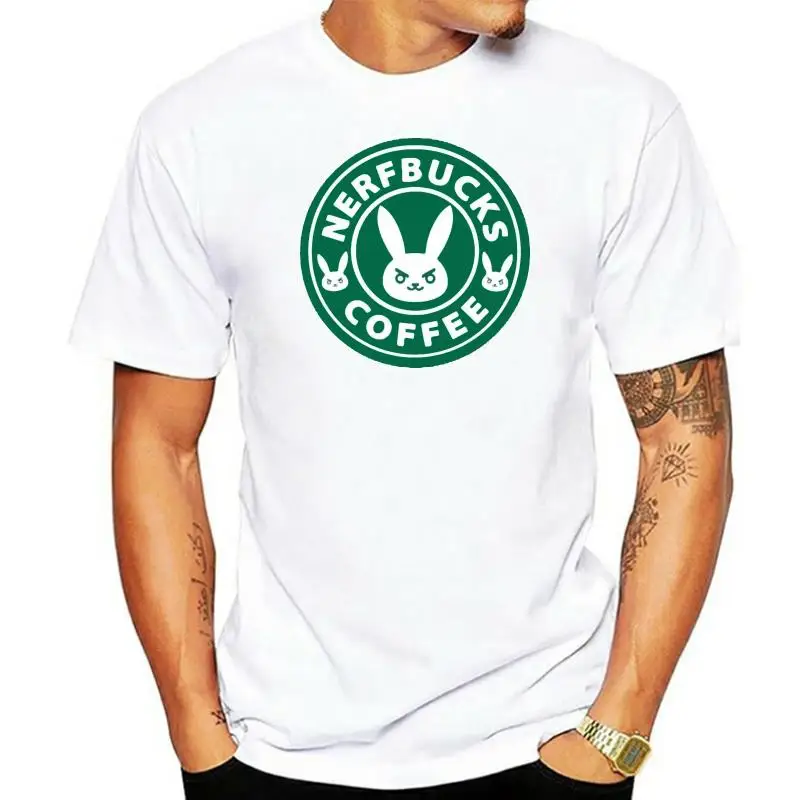 Men t shirt Nerfbucks Coffee For Man O-Neck Tops D.Va Man (SizeS-6XL) t-shirt women