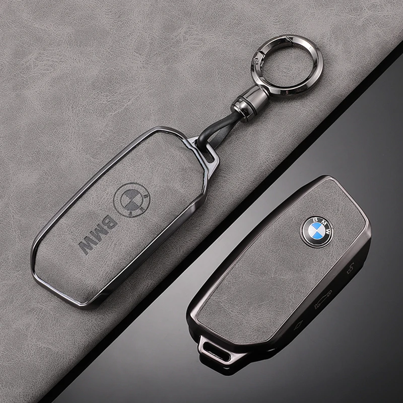 TPU Car Remote Key Cover Case Shell Bag for BMW X1 U11 X7 X5 G05 LCI I7 IX XM Series 7 740Li U06 G81 M3 2023 2024 Accessories