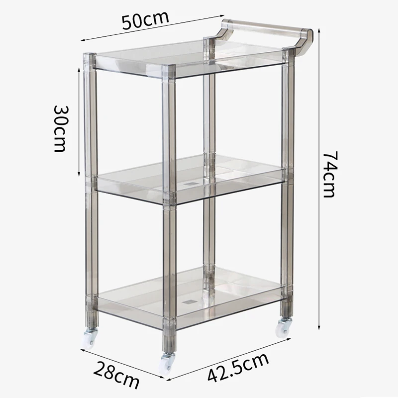 Drawer Trolley Shopping Rolling Tray Pedicure Multi-purpose Cart With Wheels Furniture Beauty Lash Aesthetic Aesthetics