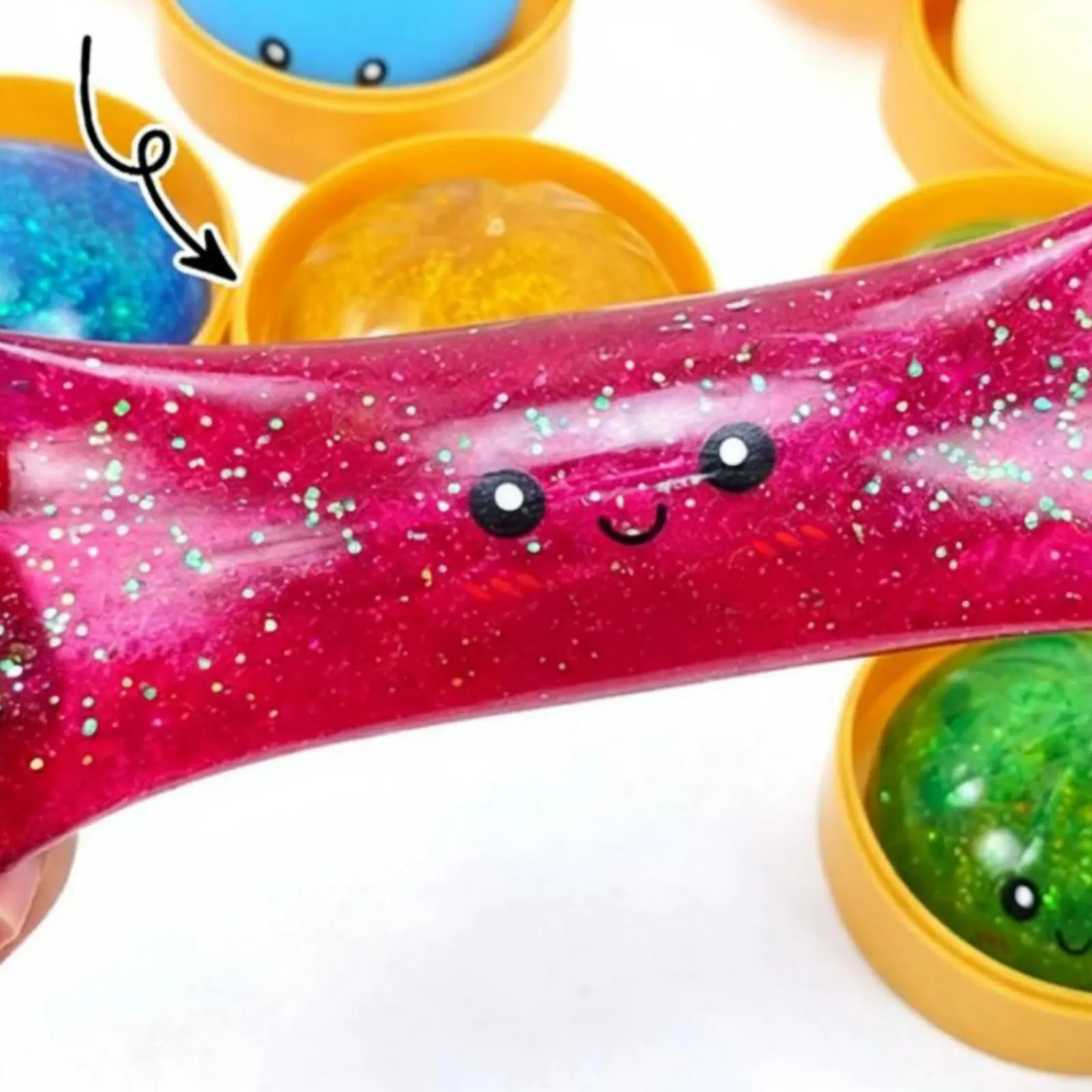 Steamer Bun Squishy Sensory Squishy Bun Toy Kawaii Face Squish Toy Soft Squeeze Desk Decor for Office, Home