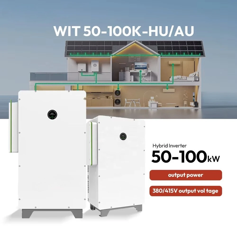 نظام الطاقة الشمسية التجاري ess 50kW 100kW بطارية ليثيوم LiFePO4 Growatt Deye Hybrid BESS Off Grid Deye نظام الألواح الشمسية