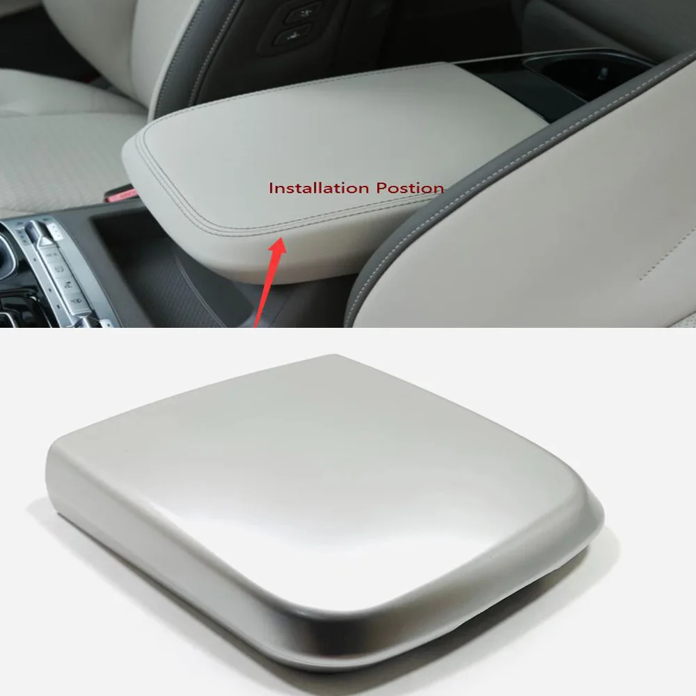 

For Kia Carnival KA4 2021 2022 ABS Car Center Console Armrest Box Protector Panel Cover Trim Sticker Accessories Car Styling