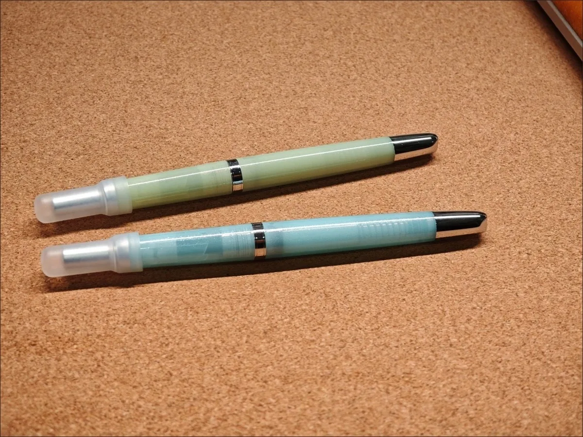 

Limited Color! JINHAO 20 Pink Gold Clip Resin Press EF F Nib Fountain Pen Ink Pens School Gift Office Stationery With Converter