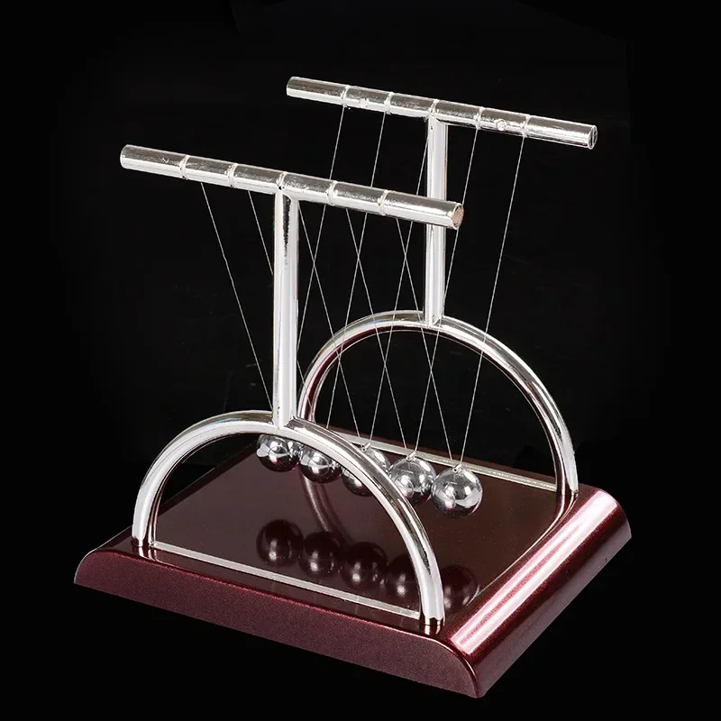 Newton Cradle Balance Steel Balls School Teaching Supplies Physics Science Pendulum Desk Toy Gifts Home Decoration