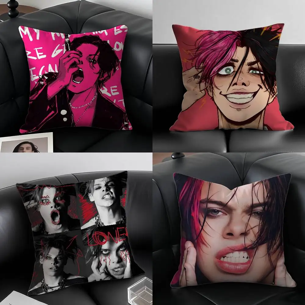 

YUNGBLUD Pillow Case Custom Printed Brushed Fleece Pillow, Baby Skin-Touch, Eco-Friendly Dye-Sublimation Cushion For Home Decor