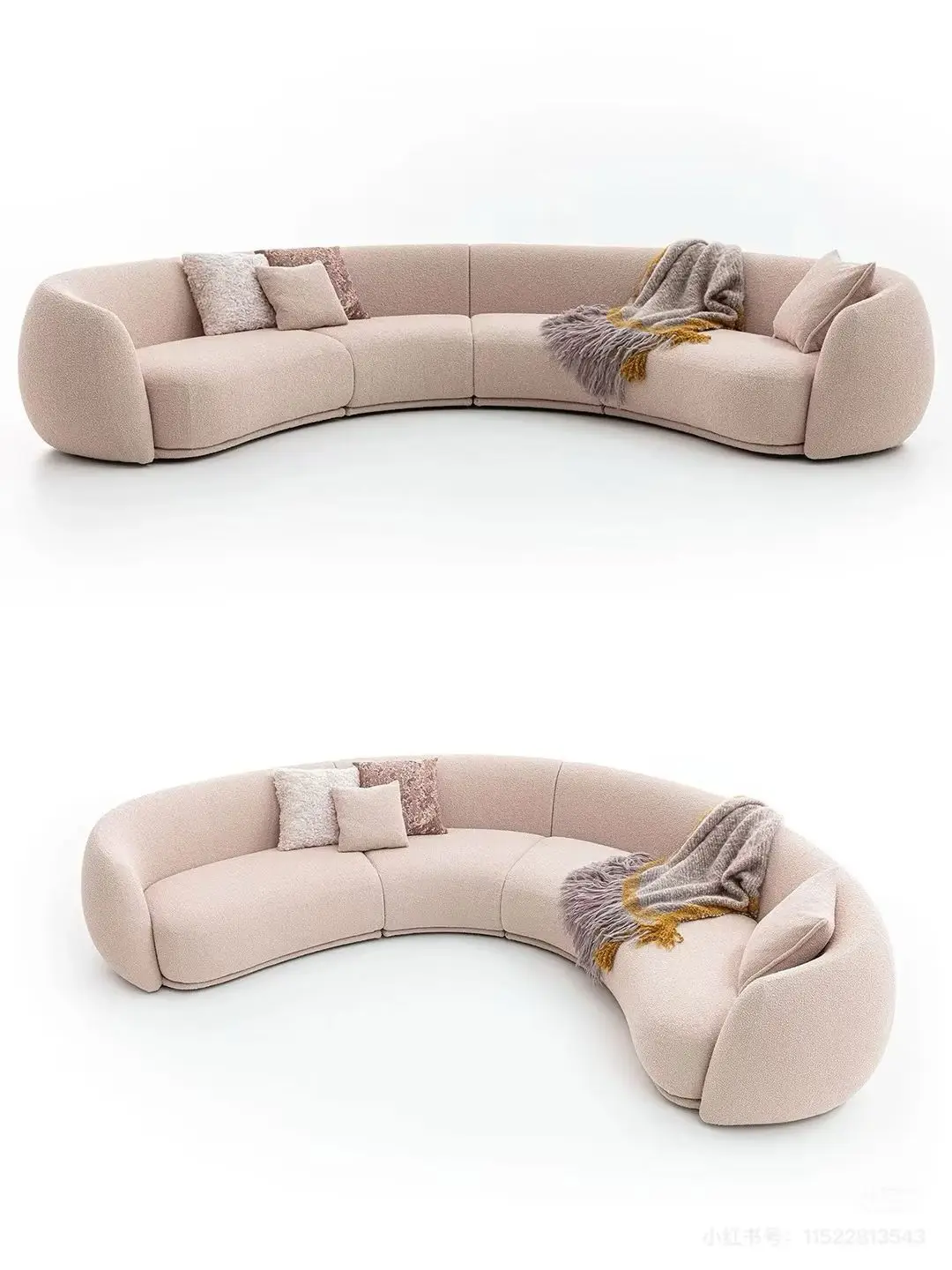 Hot Selling White Sofa Couch Modular Deluxe Sofas for Home Furniture Living Room Modern