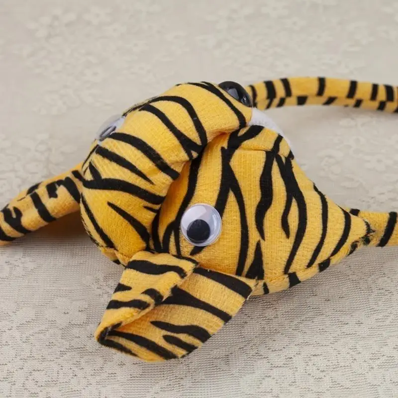 1/3/4/5 TIGRE EARS BANDBAND, BOWTIE, TAIL, FACE STICKERS ĐỘ