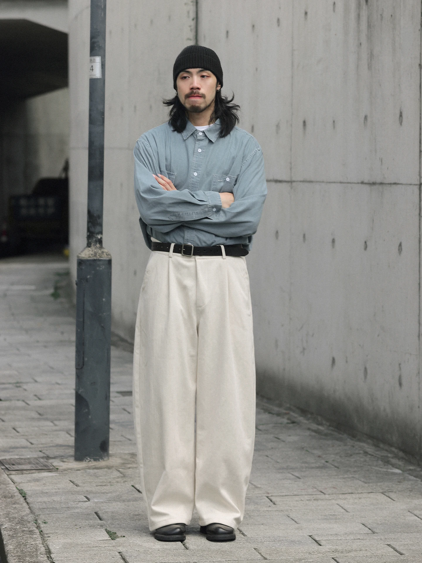 

Брюки NOEARS y Loose Straight Leg, цвета хаки, повседневные, для поездок на работу, винтажный дизайн, весна-осень, из полиэфирного волокна, молодежные