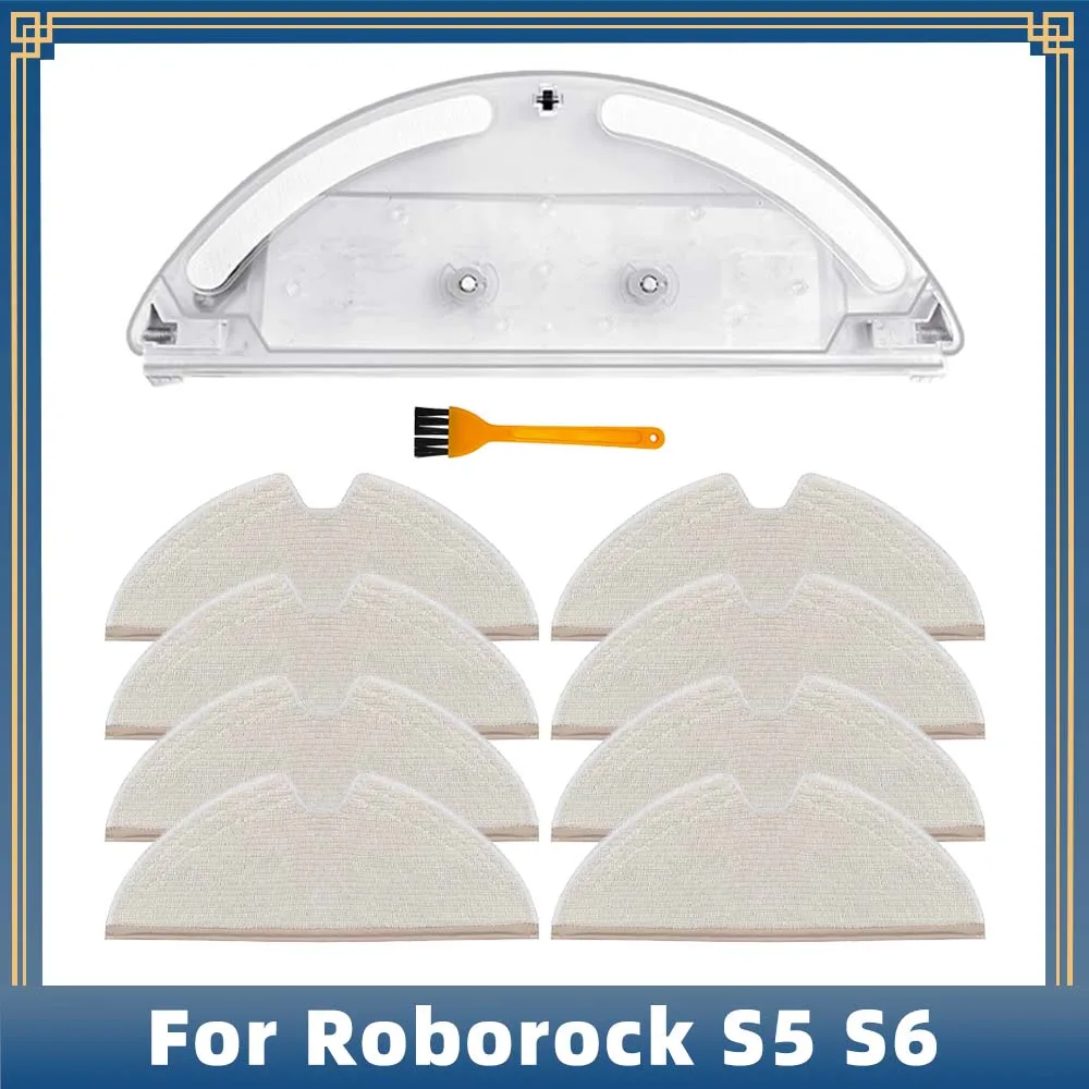 

Compatible For Roborock S5 S50 S51 S55 S6 S60 S65 E25 E35 E20 C10 T4 T6 Robot Vacuum Water Tank Mop Spare Parts Accessories