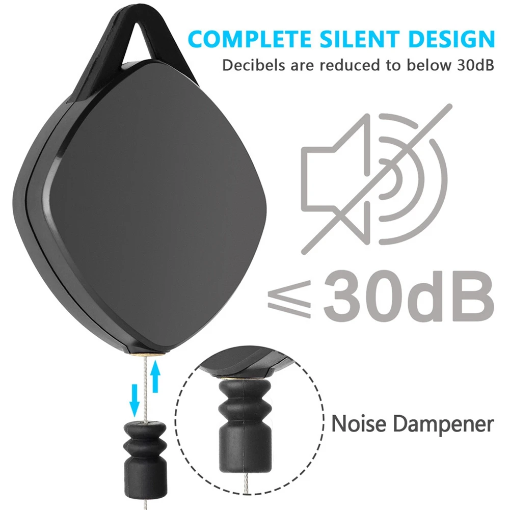 SCLS 3 Pcs VR 헬멧 케이블 후크, 자동 수축 케이블 릴 박스/Vive Pro/결함 케이블 관리