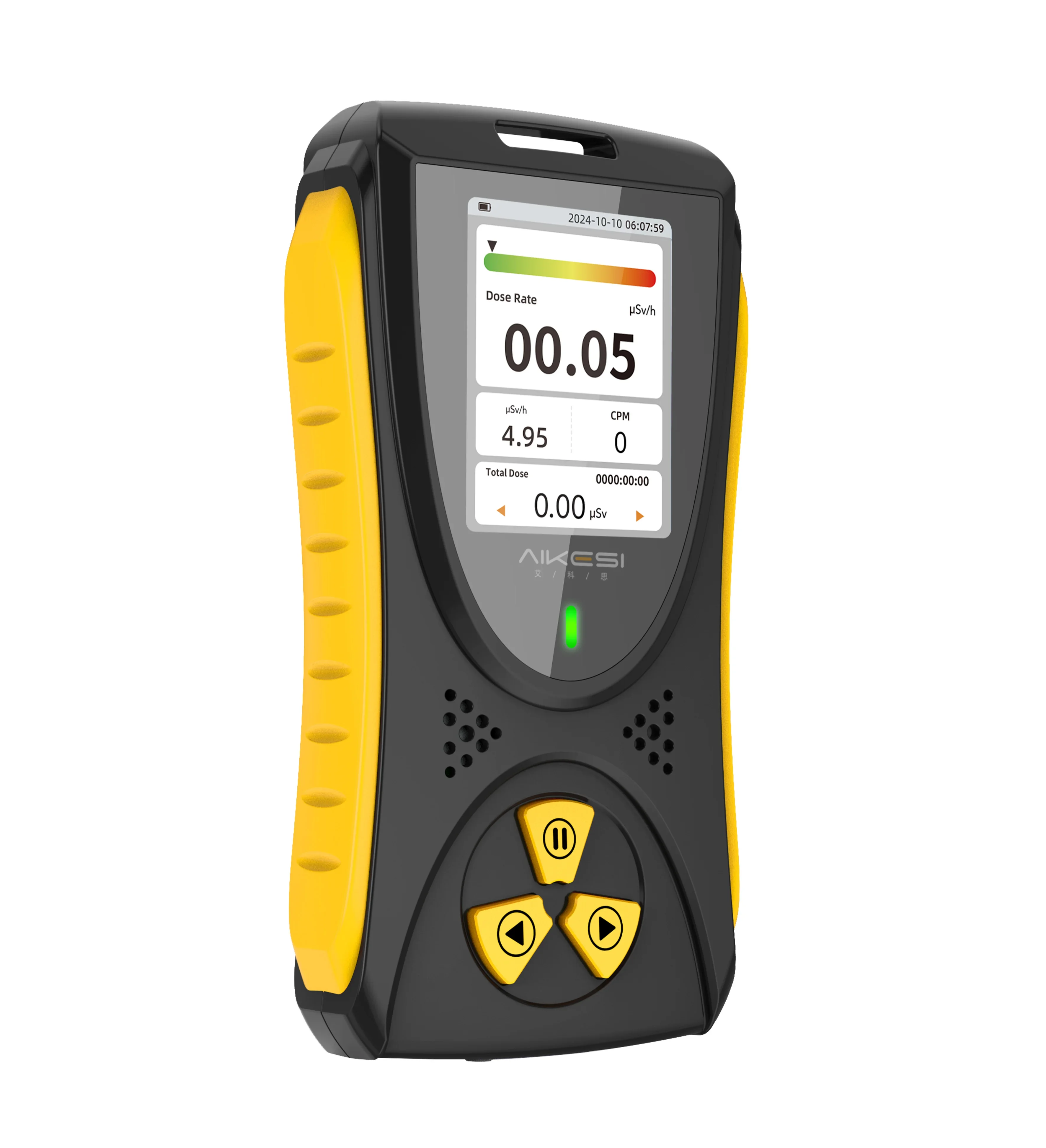 Aikesi-Detector de radiación Nuclear, HFS-10PRO, contador Geiger, Monitor de radiación portátil con pantalla LCD X Beta Gamma Ray