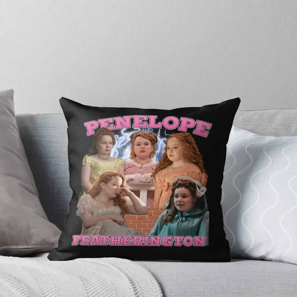 

Nicola Vintage Retro 90s Throw Pillow Custom Cushion Photo Christmas Covers Luxury Pillow Cover autumn pillowcase pillow