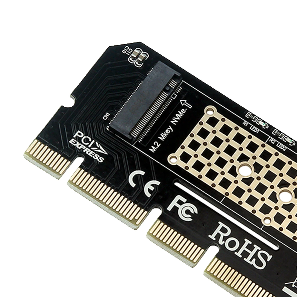 NGFF SSD Pcie Expansion Card High Speed M2 Nvme Adapter Converter PCI E 3.0 16X Card for Desktop Upgrade