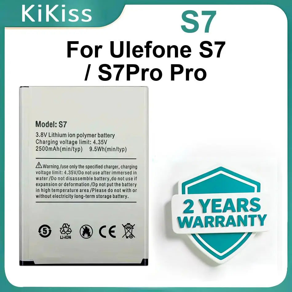 

Аккумуляторы S7 для Ulefone Pro, 2500 мАч, высококачественный аккумулятор для мобильного телефона