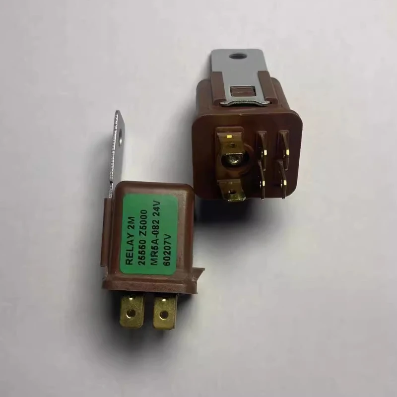 （Brand New Original）1pcs/lot 100% original genuine relay:25550-Z5000 24V 6pins Excavator air conditioning light relay