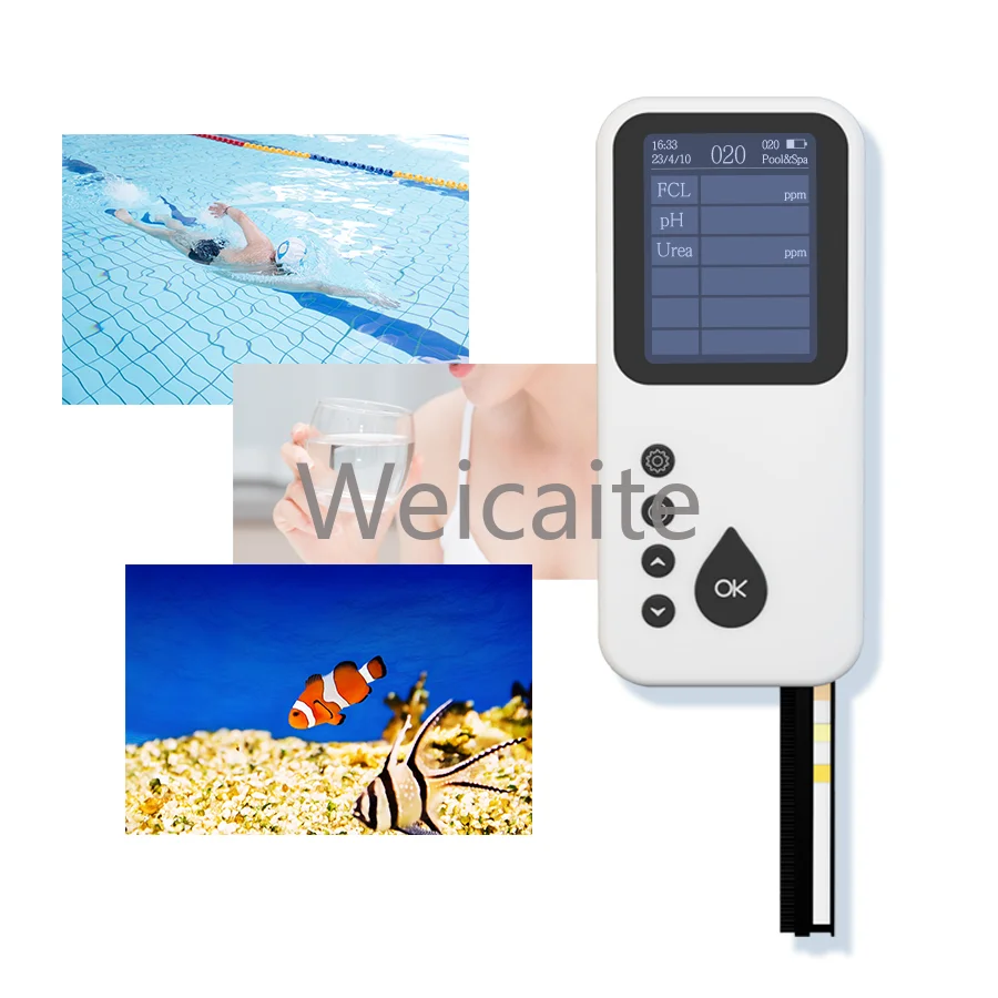 

Swimming Pool Water Electric Tester Test Kit Pool Test Kit Digital 7 Elements