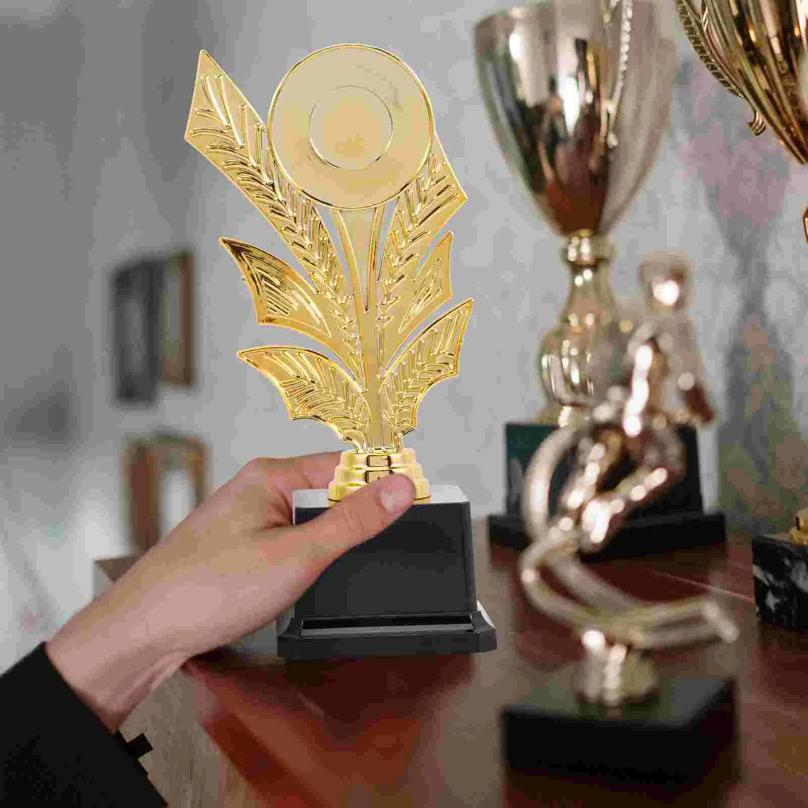 Perlite for Plants Children's Trophy Award Competitions Props Golden Cups Plastic