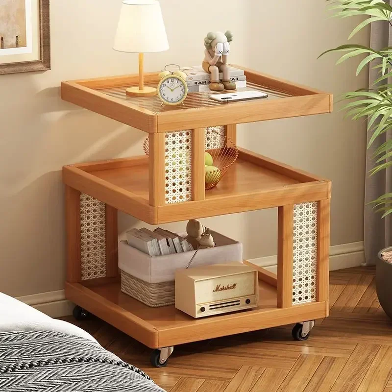 

Factory Household Removable Sofa Side Coffee Table Cabinet Bedroom Small Side Storage Cabinet