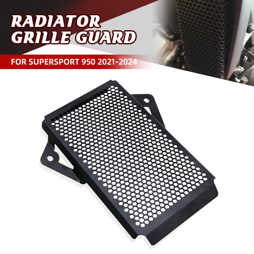 

For Ducati SuperSport 950 Oil Cooler Guard 2021-2024 Motorcycle Side Radiator Grill Cover Guard Protector Cover SuperSport 939 S
