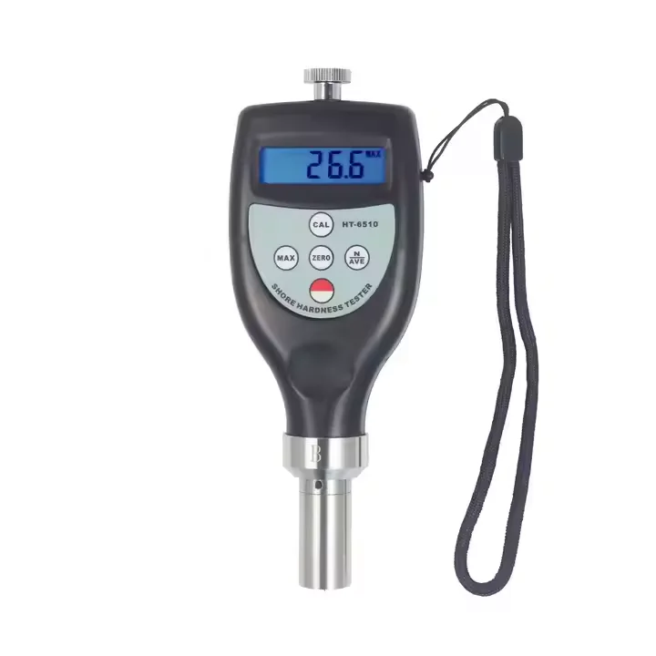 HT-6510B Tester di durezza Shore portatile digitale, tester di durezza della gomma e durometro HT6510B