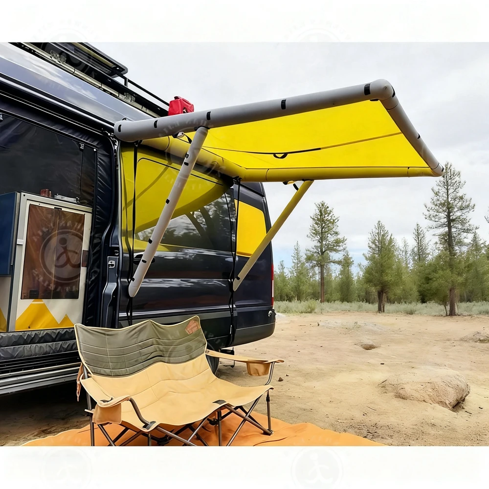 New Arrival Inflatable Caravan Campervan Awning Custom Inflatable Shade Air Canopy For Car