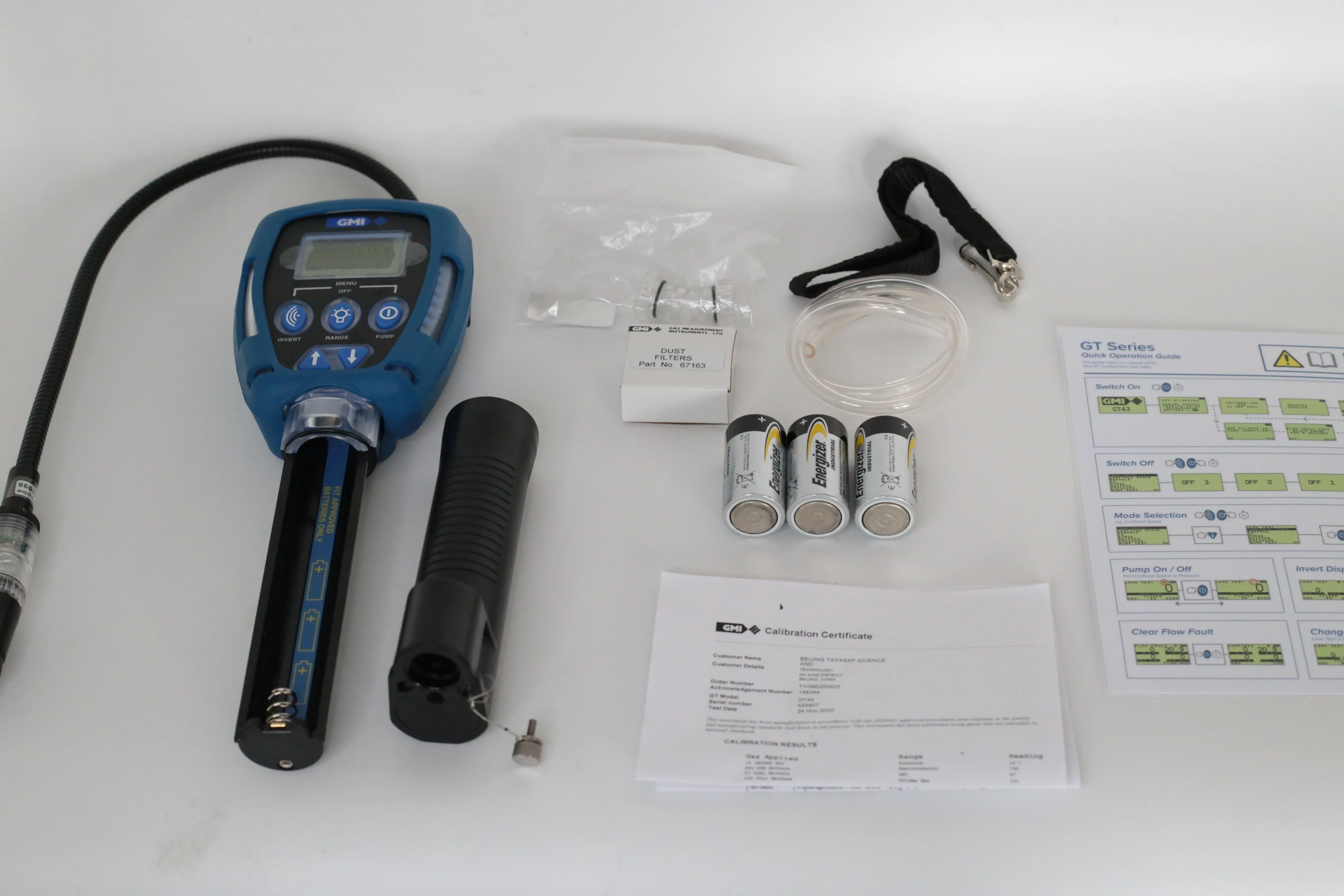 GT44/GT43 كاشف مراقبة تسرب الغازات المتعددة لصناعة الغازات #3