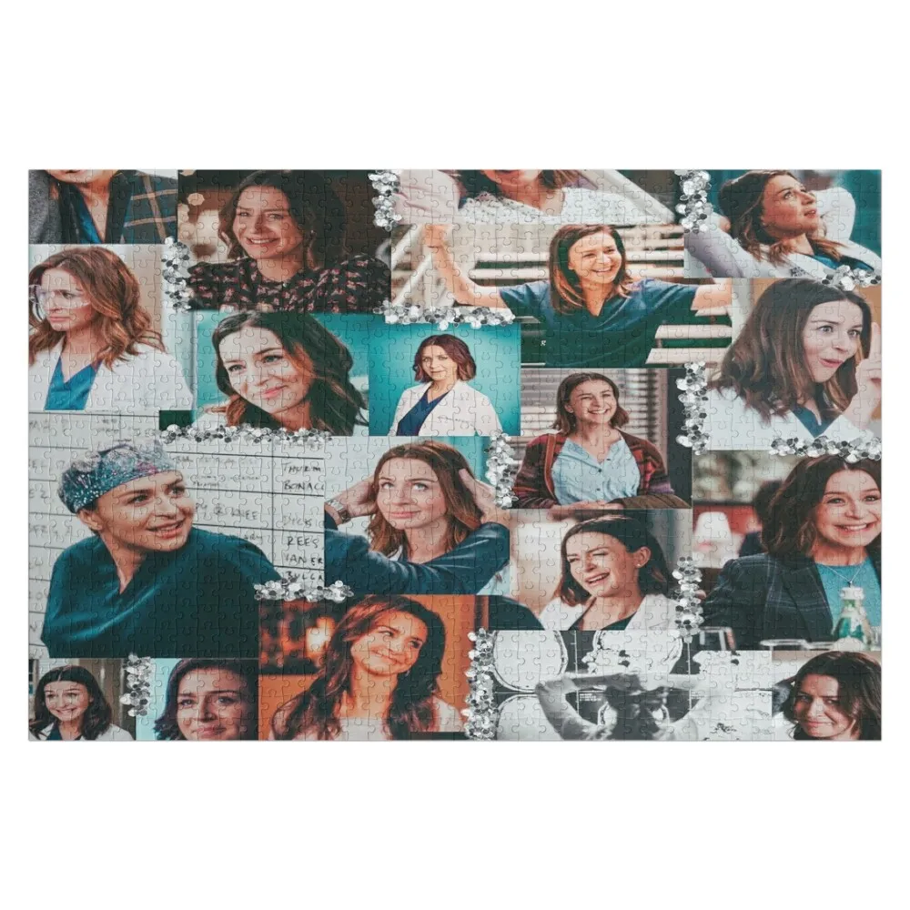 Amelia Shepherd collage :) Rompecabezas de juguete para niños Nombre de madera Regalos de Navidad Maderas para adultos Rompecabezas