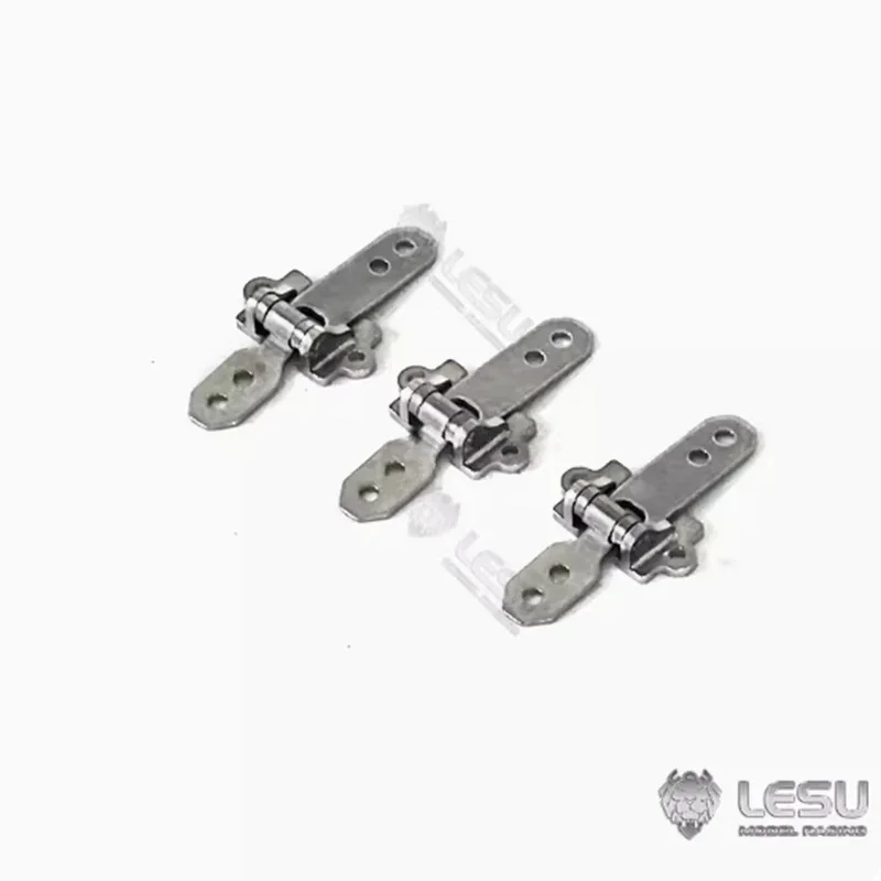 Camión de simulación LESU de hojas sueltas 1/14, puerta pequeña, bisagra de An-0016 de hojas sueltas, piezas de metal para coche Tamiya