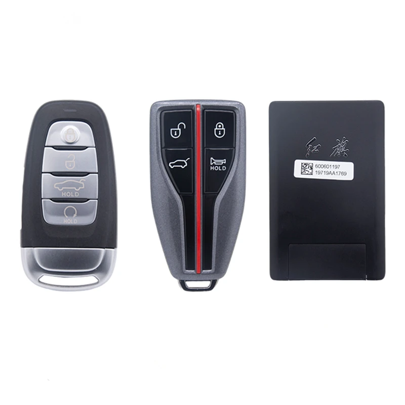 

Original Car Keyless Remote Key for HONGQI H5 H7 H9 L5 HS5 HS7 L5 LS7 E-HS3 EHS9 E-HS9 HS5 HQ9 EQM5 E-QM5 Car Smart Remote Key