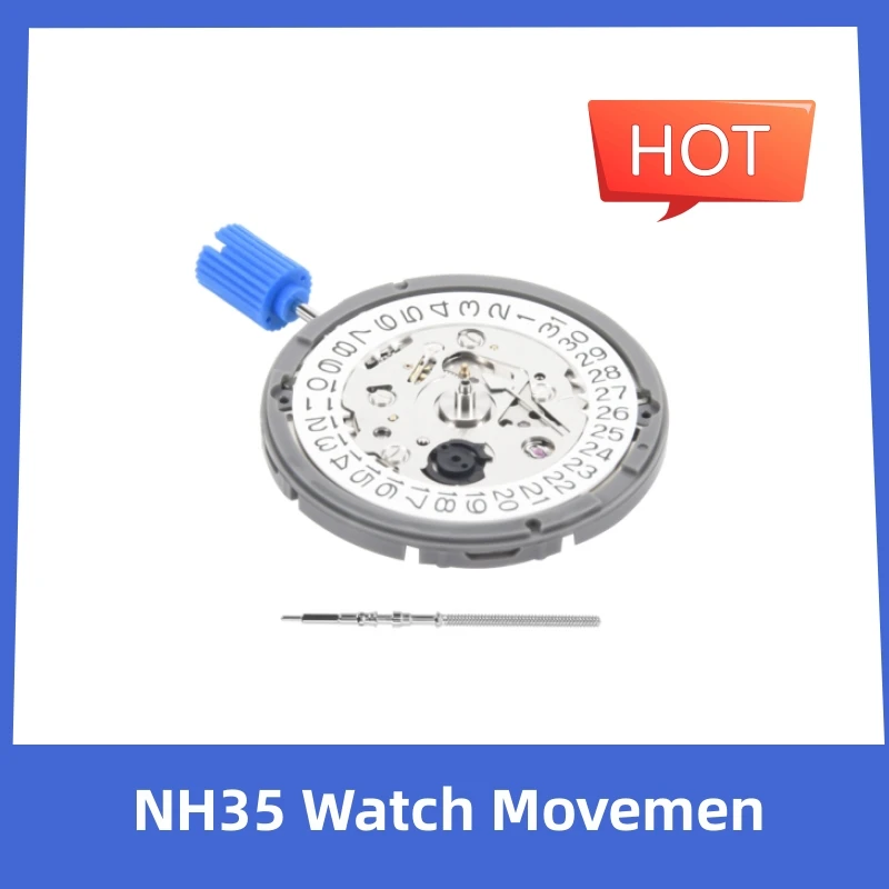 

NH35 Movement Day Date Set High Accuracy Automatic Mechanical Watch Wrist