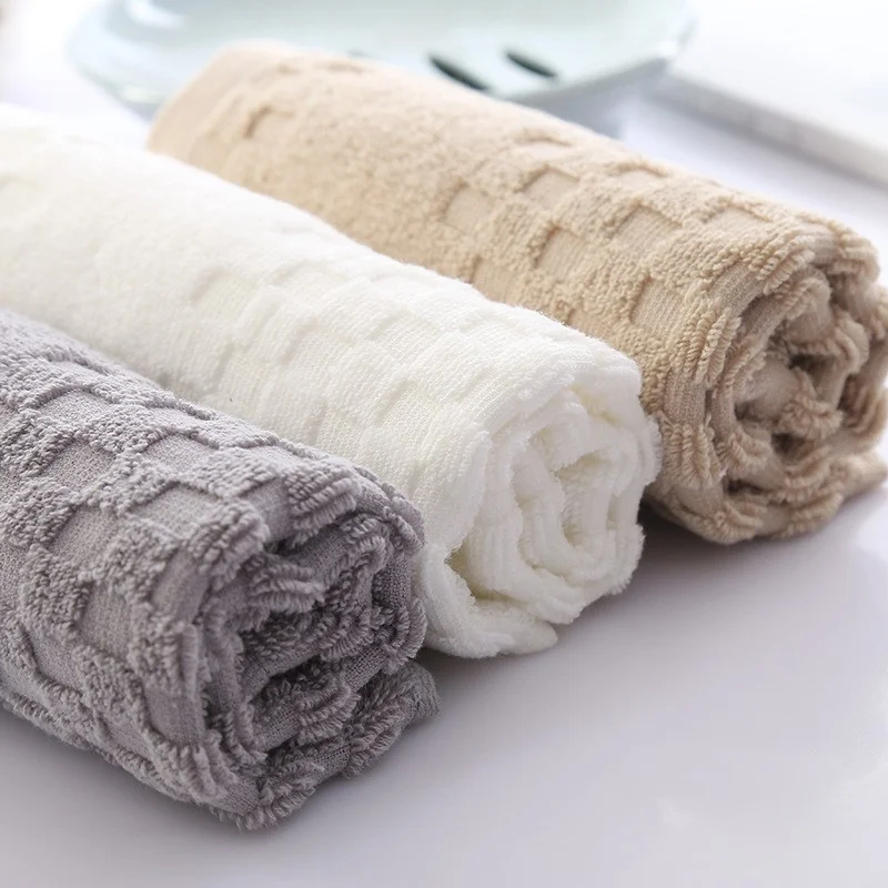 

34*34cm 34*74cm Face Towel Adult Soft Terry Absorbent Quick Drying Body Hand Hair Bath Towels Washbasin Facecloth Bathroom