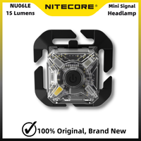 NITECORE NU06 LE USB-C Rechargeable Mini Siganl Light Law Enforcement Version 9 Modes 4 Light Sources LED Headlamp