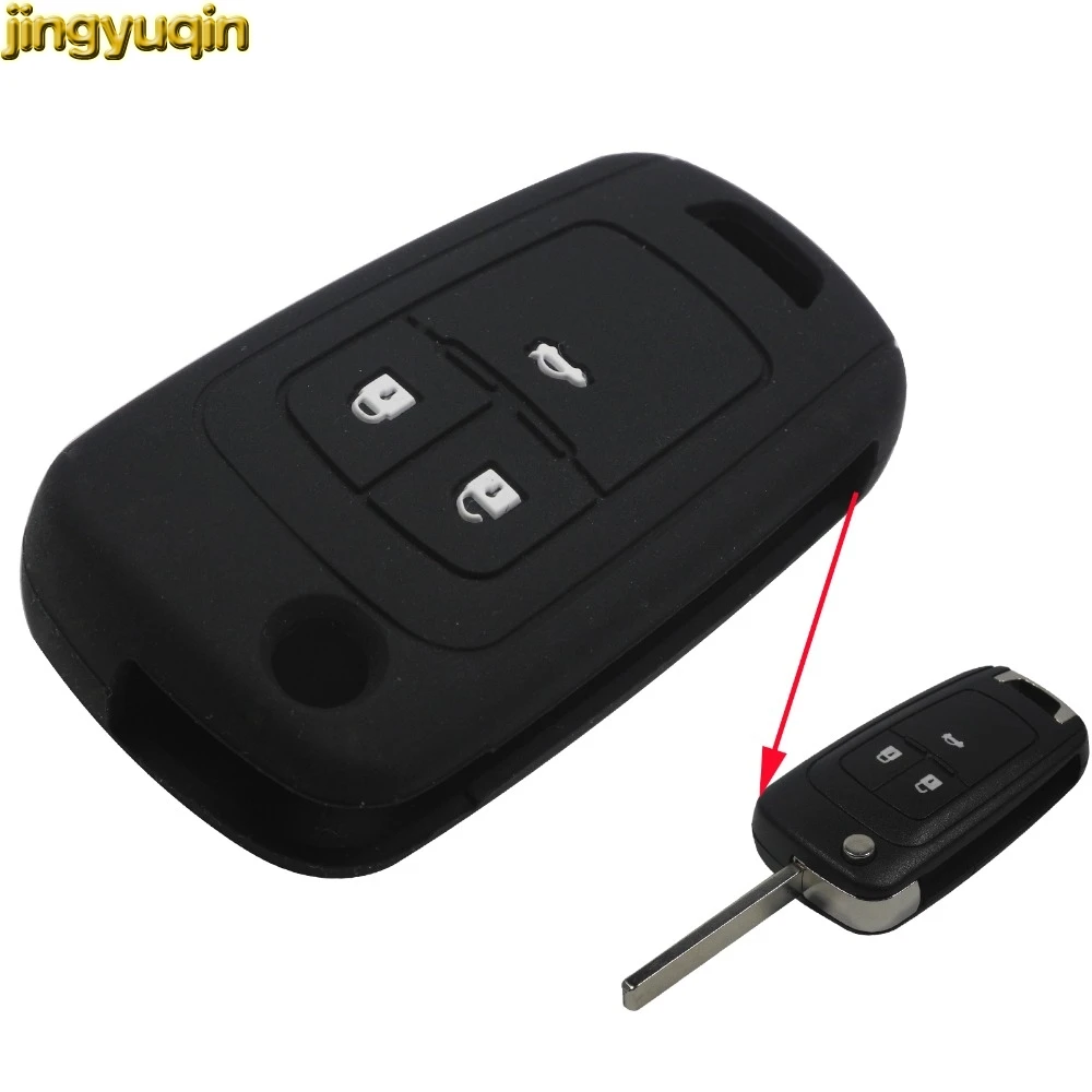 

Jingyuqin 90pcs Silicone Key Cover for Buick for Chevrolet Regal Lacrosse Encore Excelle GT/XT /Opel Astra VAUXHALL MOKKA Zafira