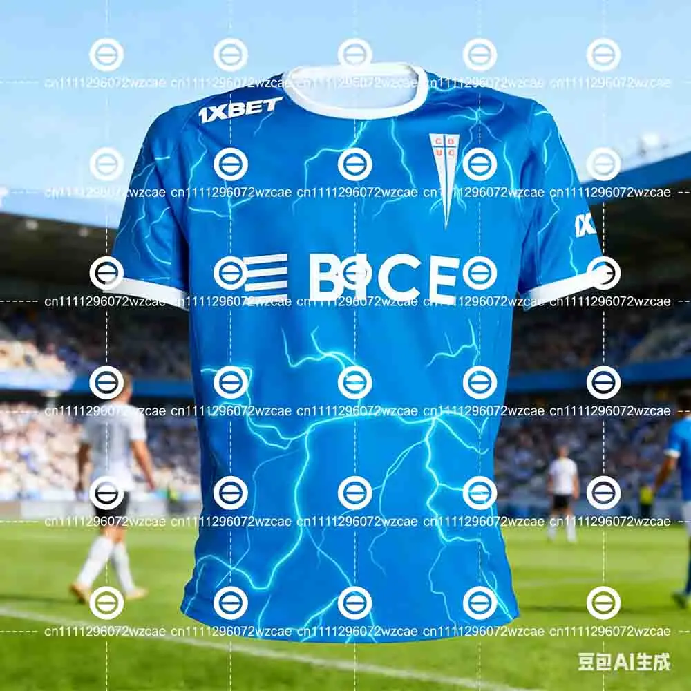 Última Camiseta de la Tercera Equipación de la Universidad Católica de Chile, Camiseta de Fútbol para Hombre y Niño, Ropa Deportiva Transpirable de Secado Rápido