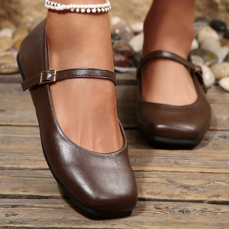 Women's Square Toe Ballet Flats