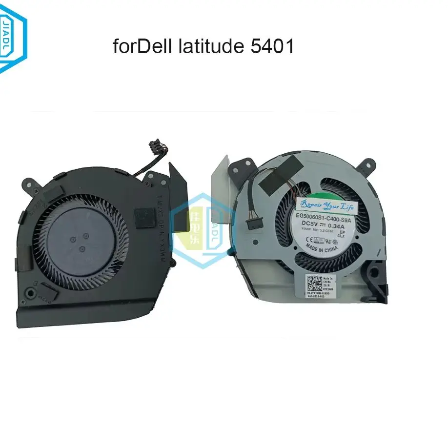 CPU Cooling Fans For DELL Latitude 5401 0YX3WM EG50060S1-C400-S9A 0WG3PW NS85C23-18M23 Notebook Fan Cooler Processor Radiator