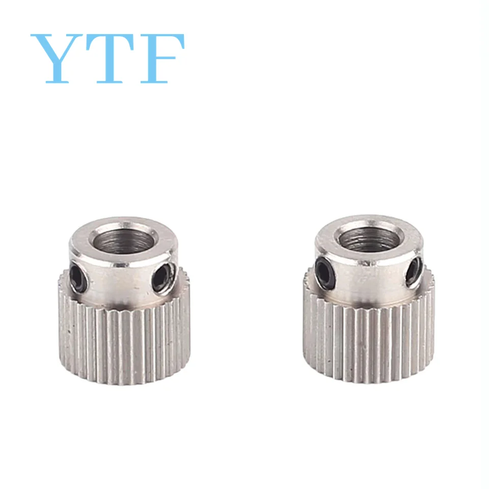 3D printer Part 36 Teeth MK7 / MK8 Stainless Steel Planetary Gear Wheel Extruder Feed Extrusion