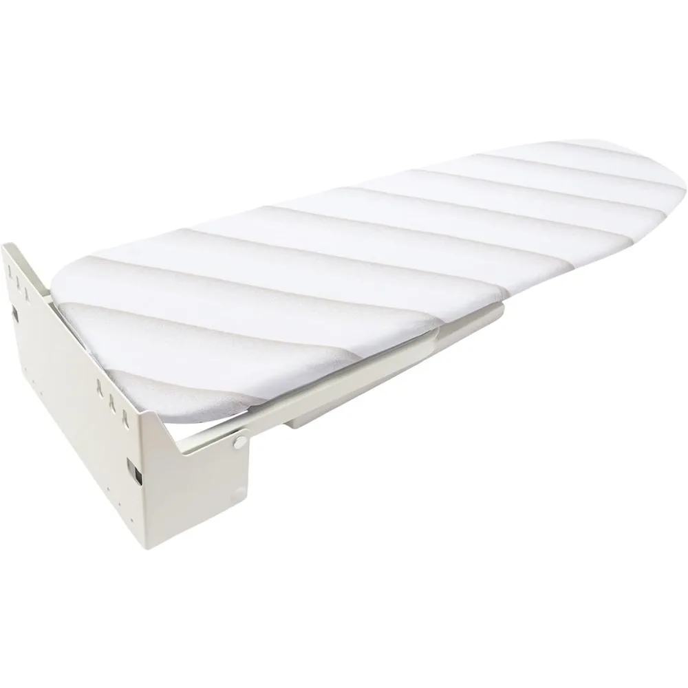 

Wall Mounted Ironing Board, 37.4 x 7.55 Compact Mount Steel Plate Board for Small Spaces, Foldable Up&Down Heat Insulation Ironi