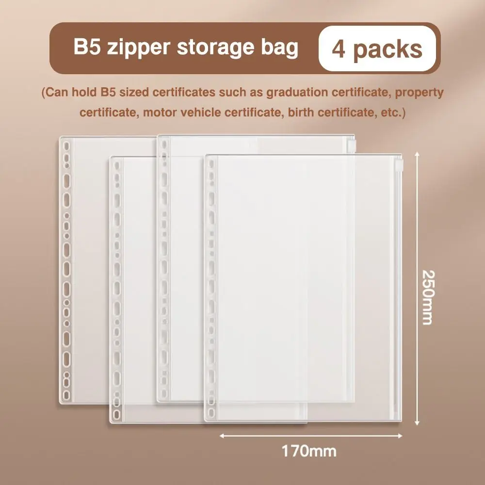 Variant: 4pcs B5 Pages