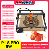 ACMER Laser Engraver Diy Laser Cut Engraving Machine For Engrave Wood Logo Painted Metal Acrylic Glass Leather
