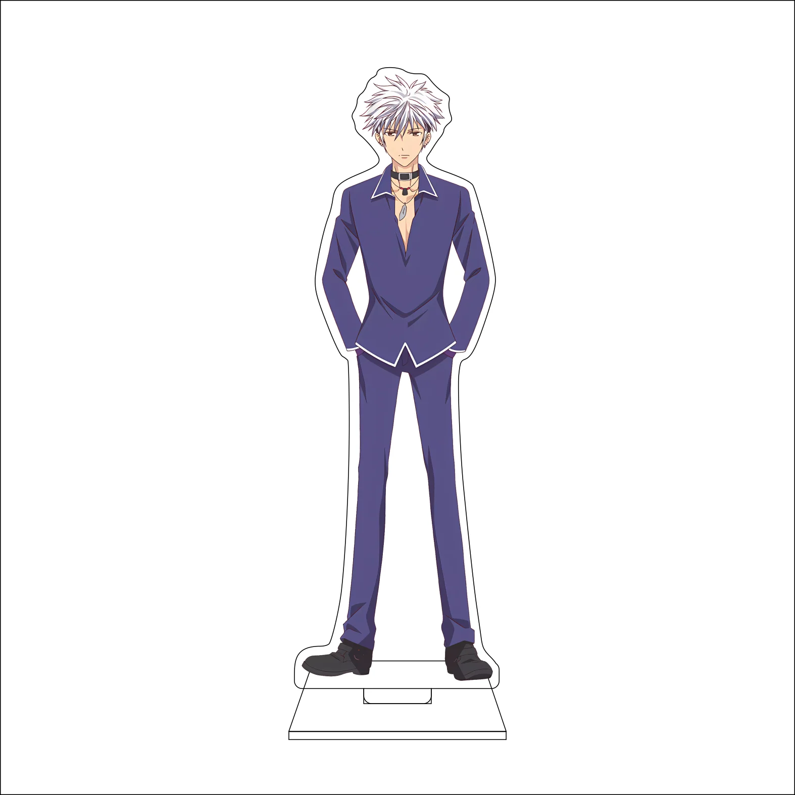 16CM Anime FRUITS BASKET Cosplay Acrylic Figure Stand Plate Sohma