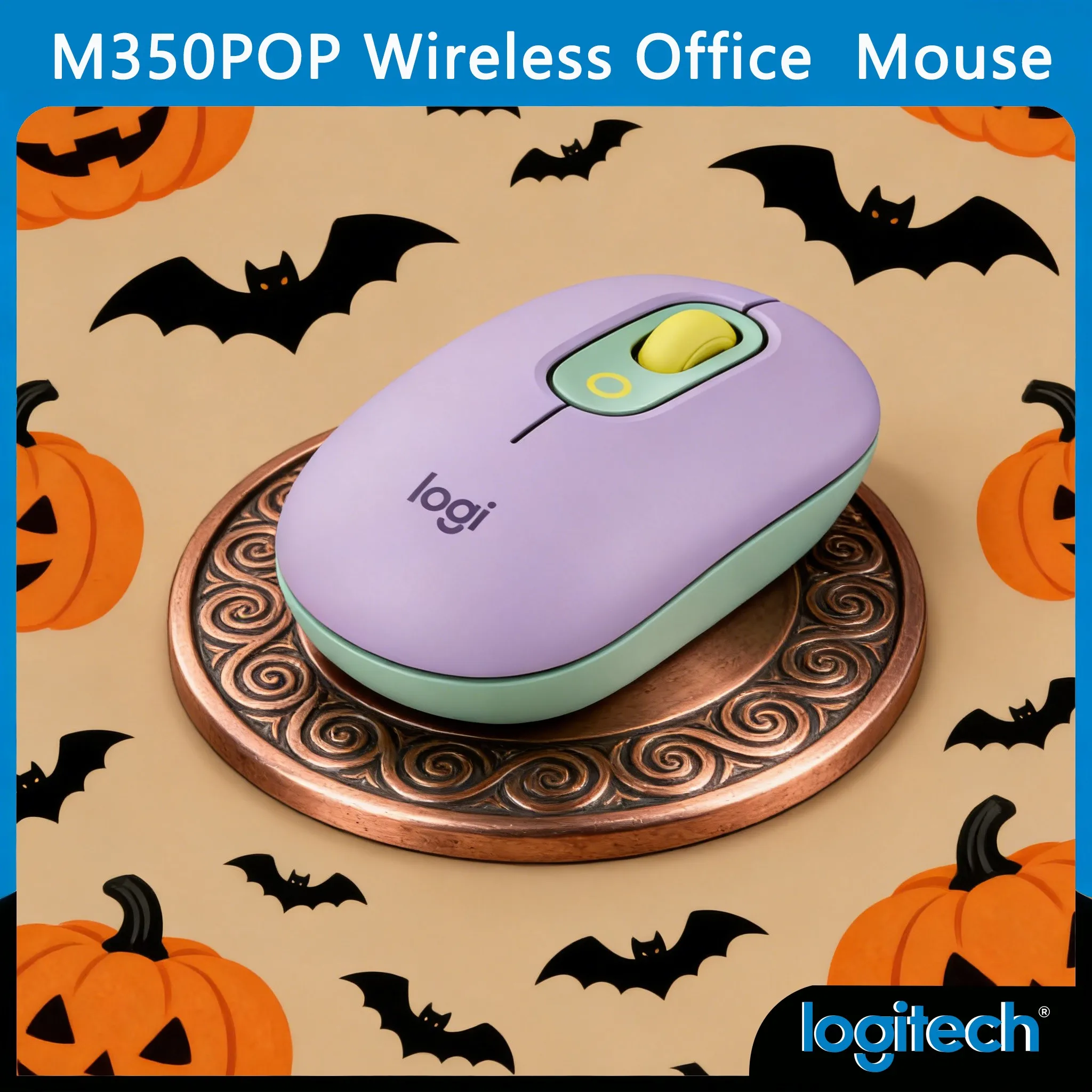 

Logitech M350 POP Small Hand Mouse Compact Build Recommended Office Mouse