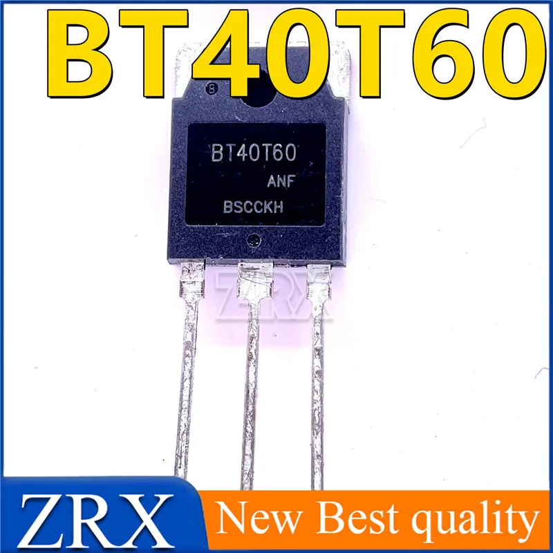 

5Pcs/Lot BT40T60 BT40T60ANF brand new off the shelf TO-3P 600V 40A