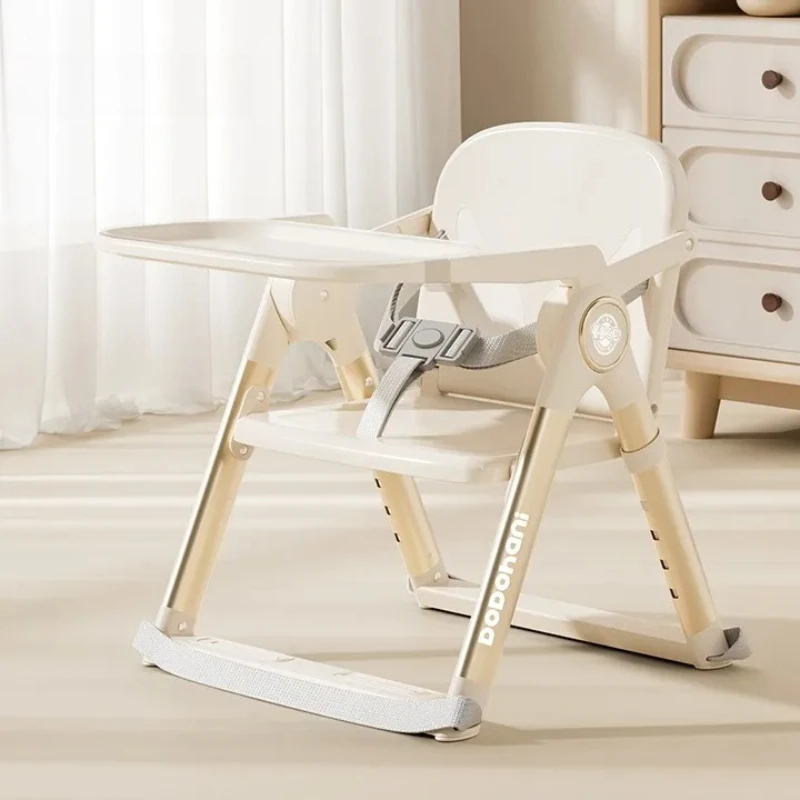 

‌Ultra-Portable Baby High Chair, One-Second Fold Mechanism, 360° Rotatable Infant Seat for Restaurant & Home, Compact Storage‌